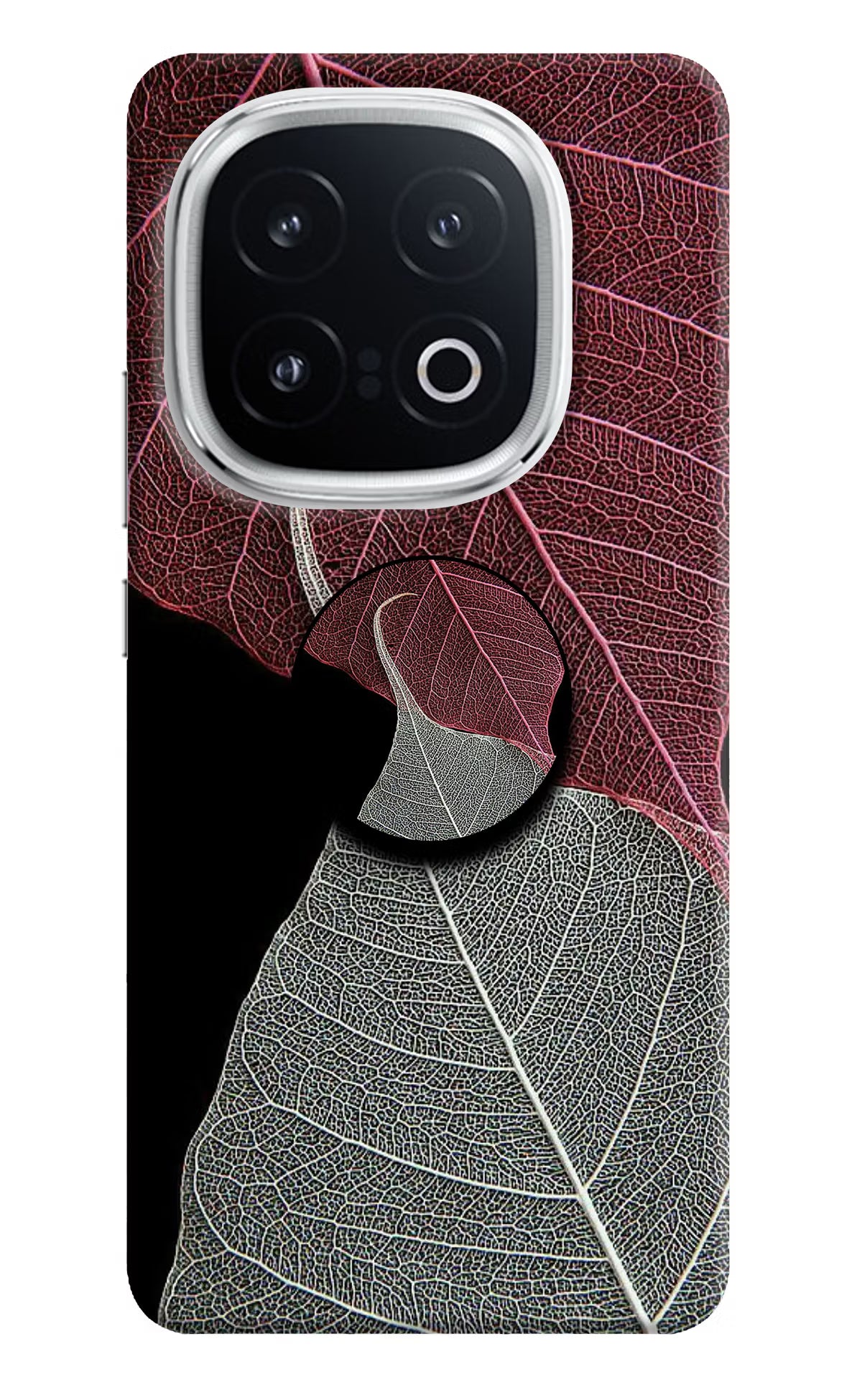 Leaf Pattern iQOO 13 5G Pop Case by Casekaro