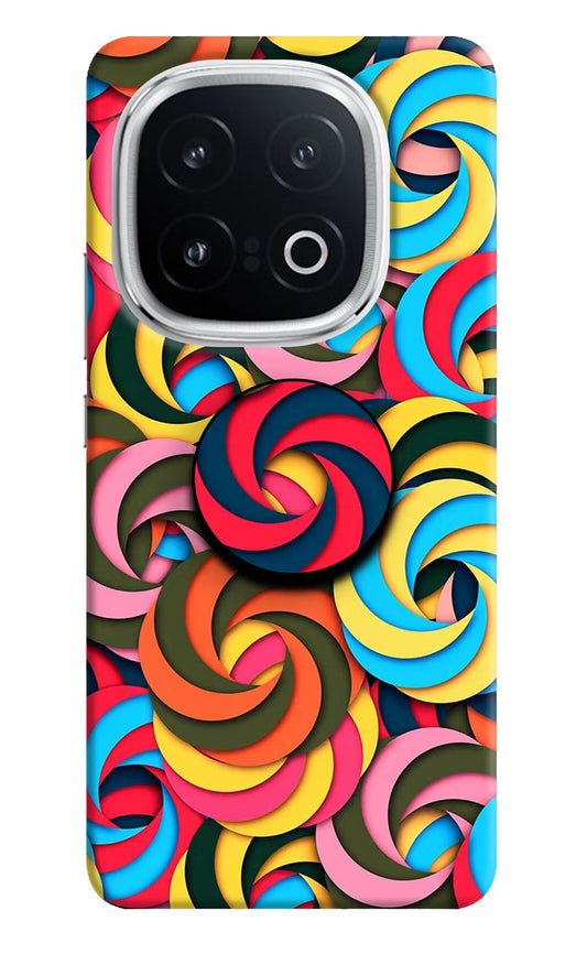 Spiral Pattern iQOO 13 5G Pop Case by Casekaro