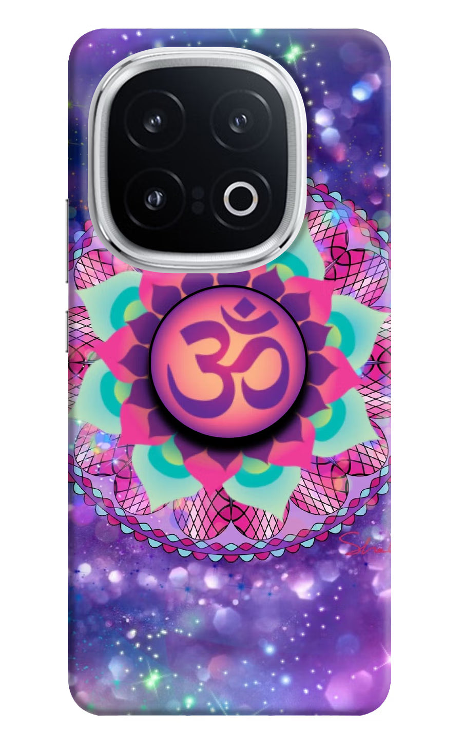 Om Purple iQOO 13 5G Pop Case, Hard case