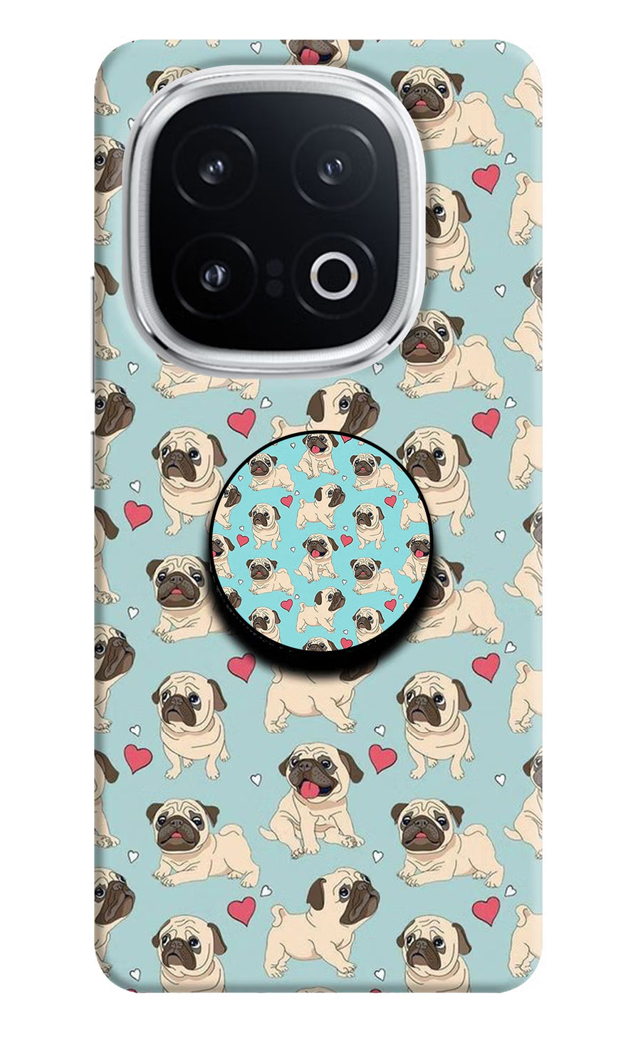 Pug Dog iQOO 13 5G Pop Case, Hard case