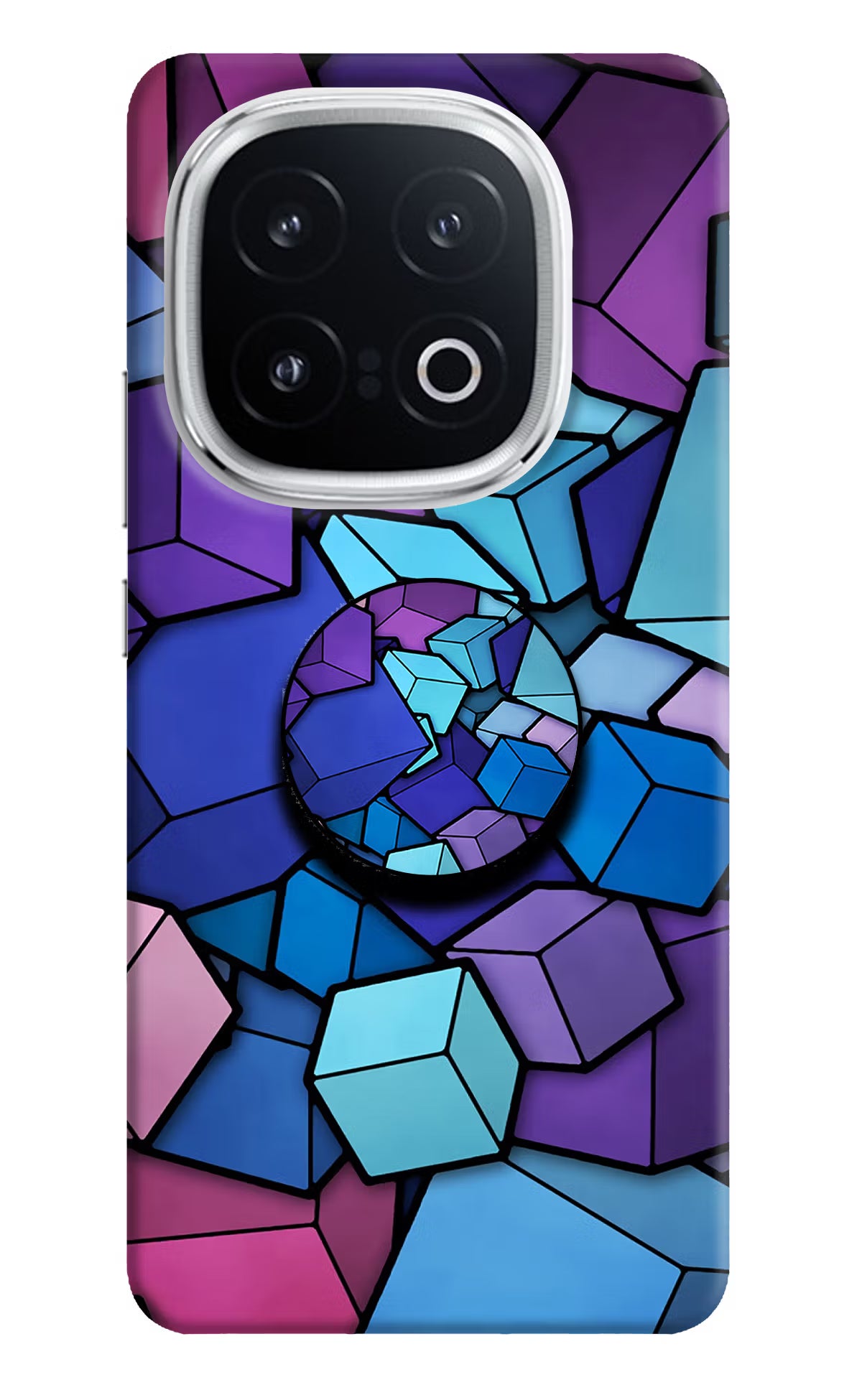 Cubic Abstract iQOO 13 5G Pop Case by Casekaro