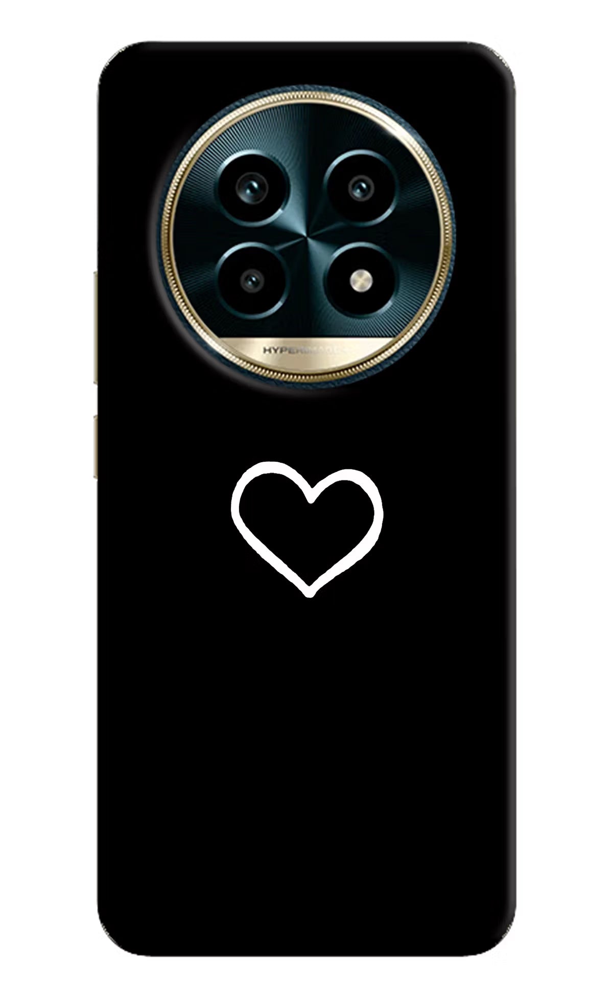 Heart Realme 13 Pro 5G Hard Case Back Cover by Casekaro