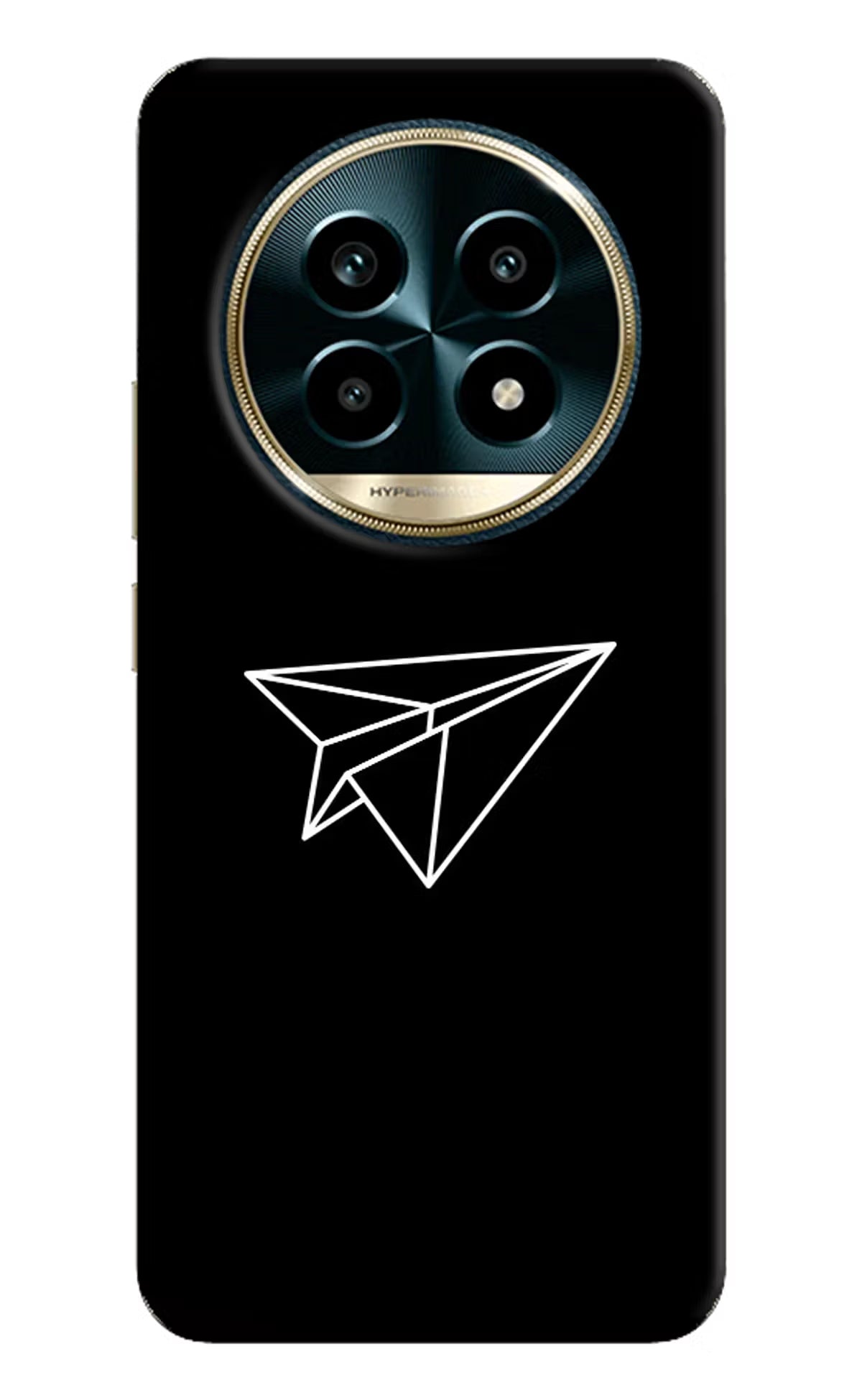 Paper Plane White Realme 13 Pro 5G Hard Case Back Cover by Casekaro