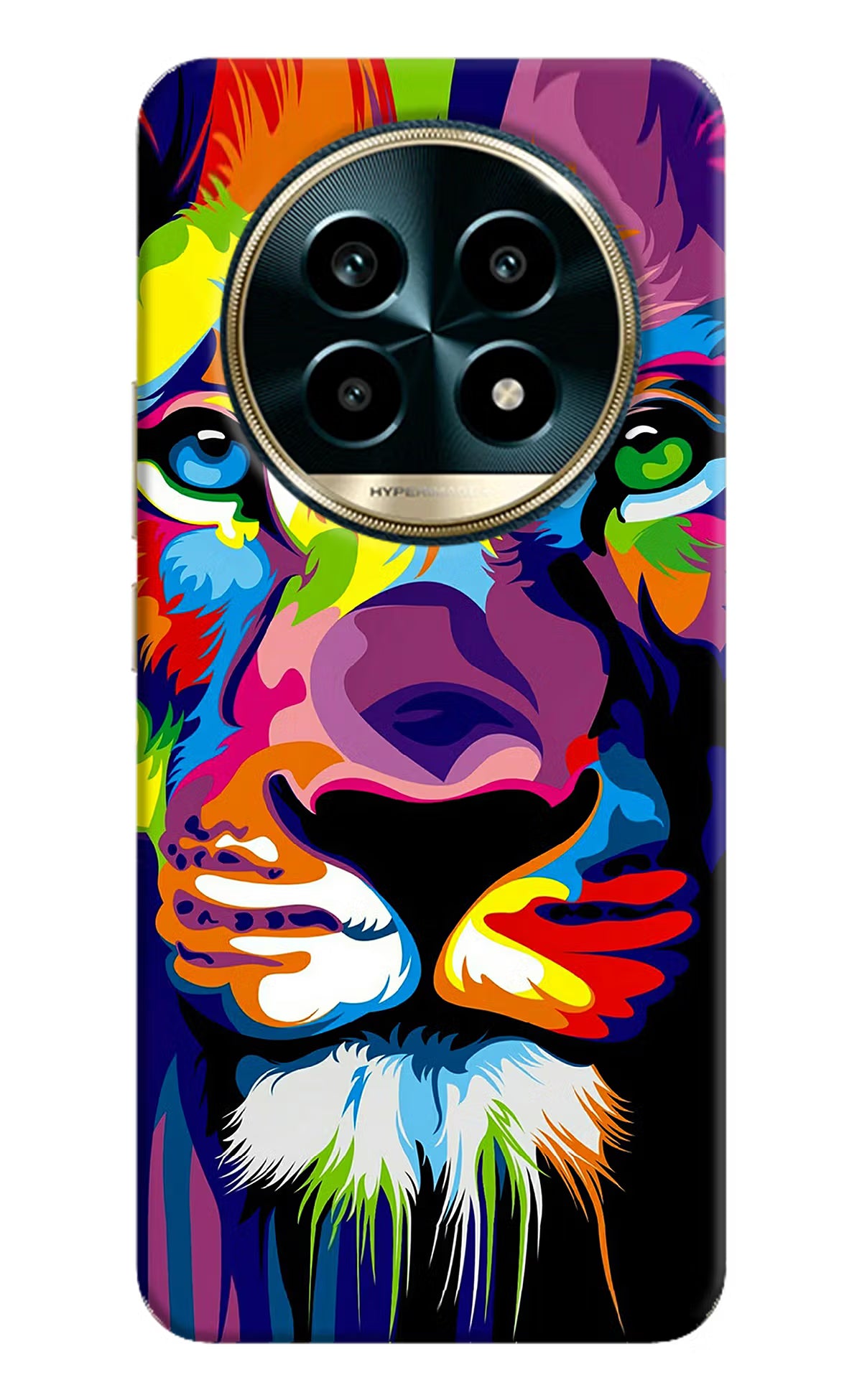 Lion Realme 13 Pro 5G Hard Case Back Cover by Casekaro