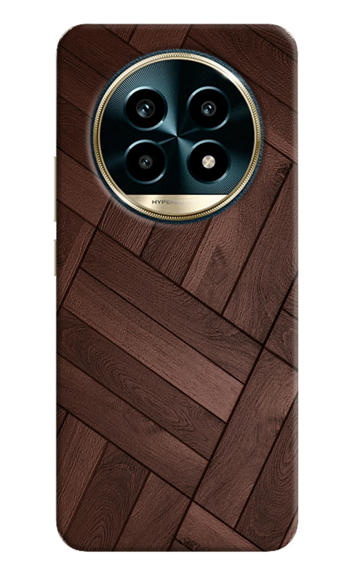 Wooden Texture Design Realme 13 Pro 5G Hard Case Back Cover by Casekaro