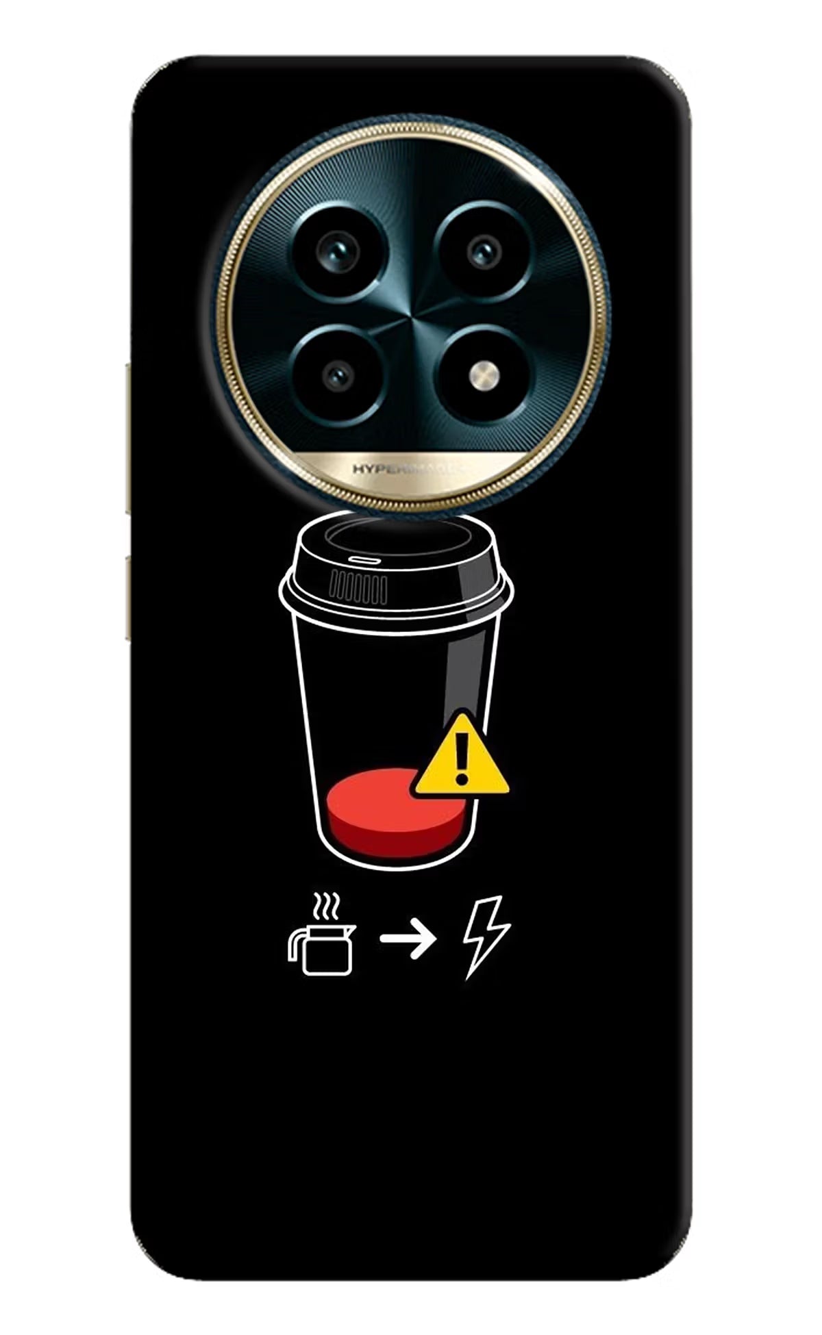 Coffee Realme 13 Pro 5G Hard Case Back Cover by Casekaro