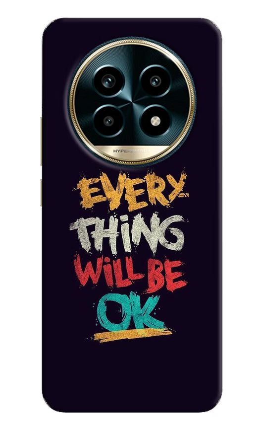 Everything Will Be Ok Realme 13 Pro 5G Hard Case Back Cover by Casekaro