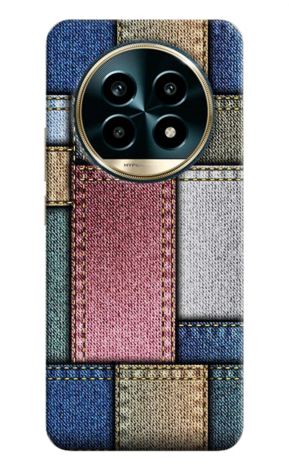 Multicolor Jeans Realme 13 Pro 5G Hard Case Back Cover by Casekaro