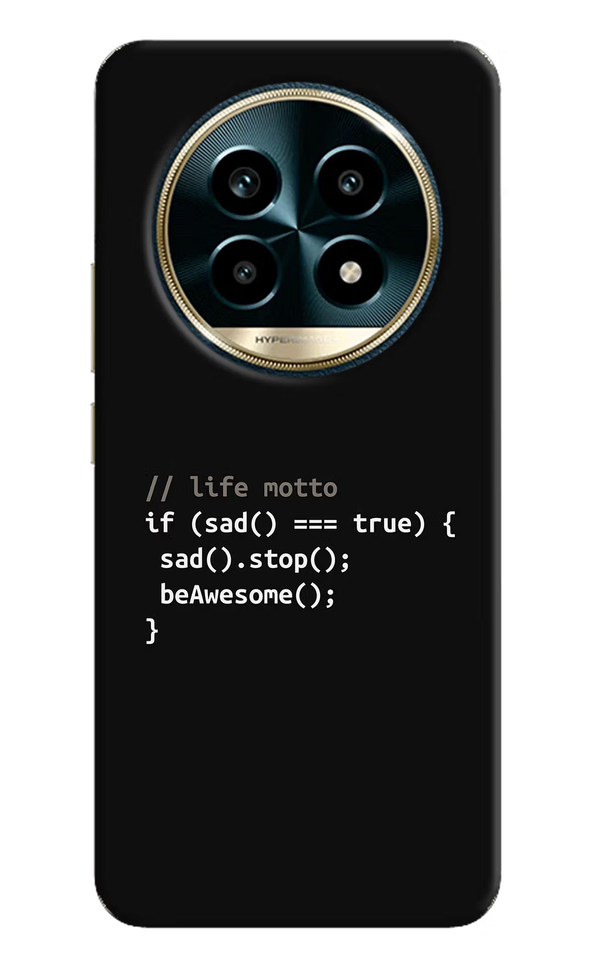 Life Motto Code Realme 13 Pro 5G Hard Case Back Cover by Casekaro