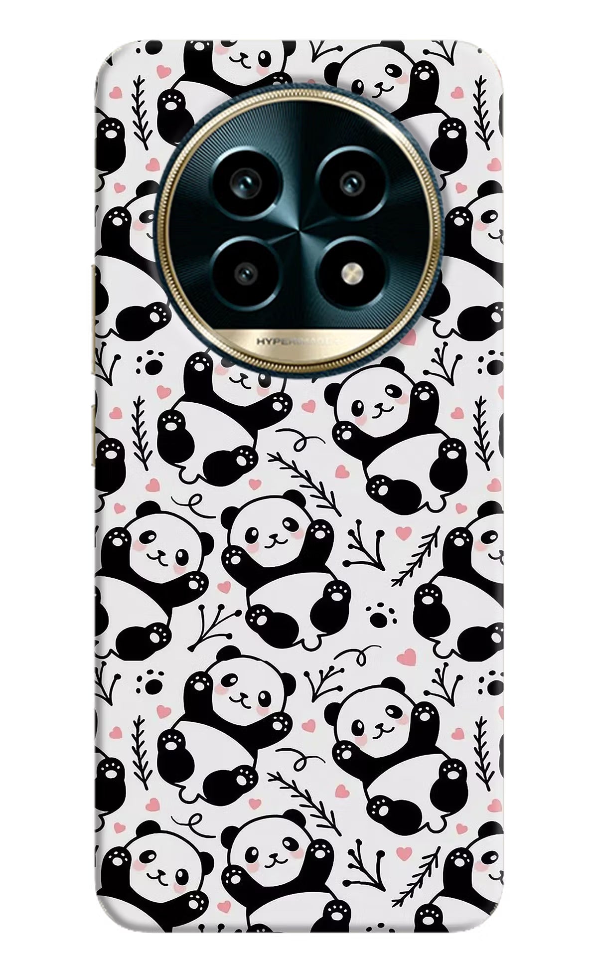 Cute Panda Realme 13 Pro 5G Hard Case Back Cover by Casekaro