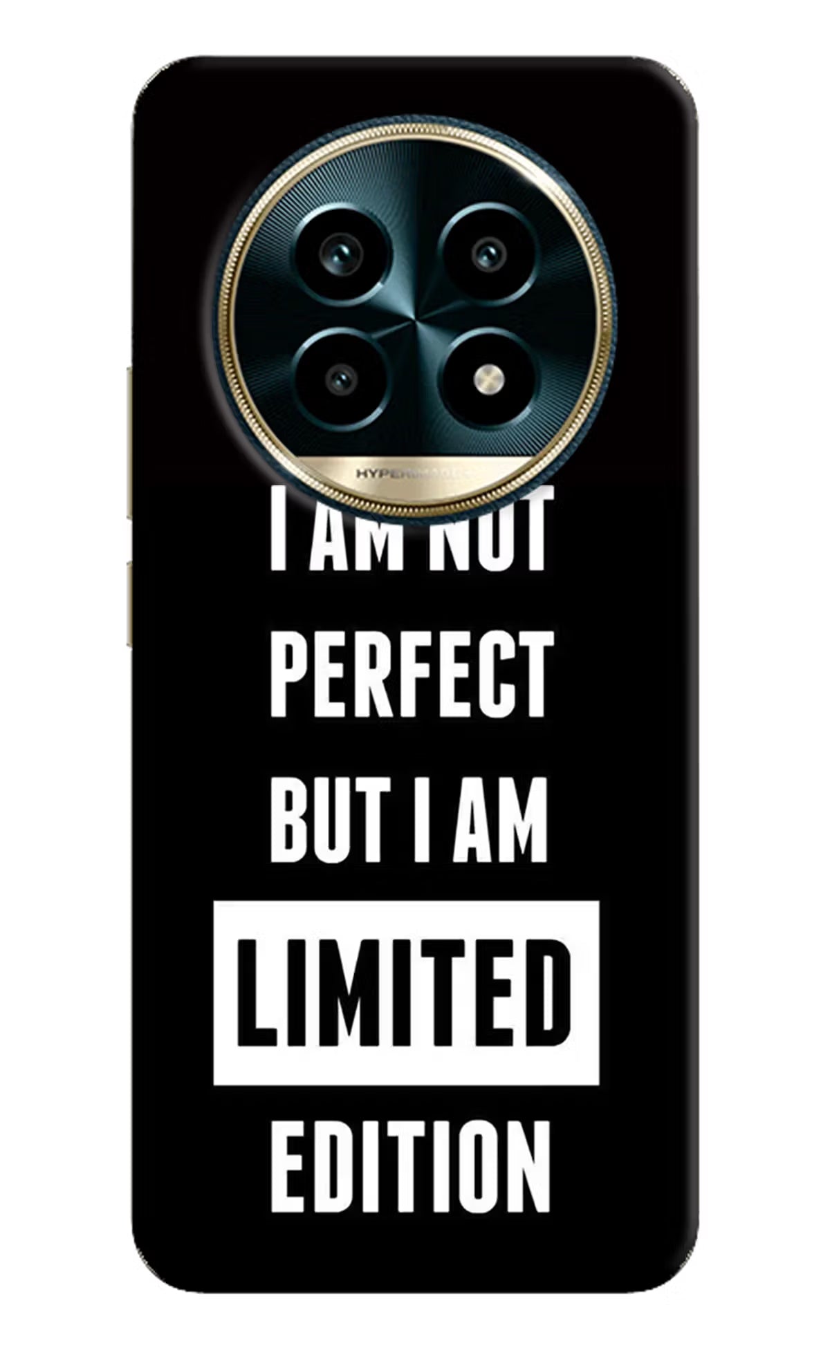 I Am Not Perfect But I Am Limited Edition Realme 13 Pro 5G Hard Case Back Cover by Casekaro