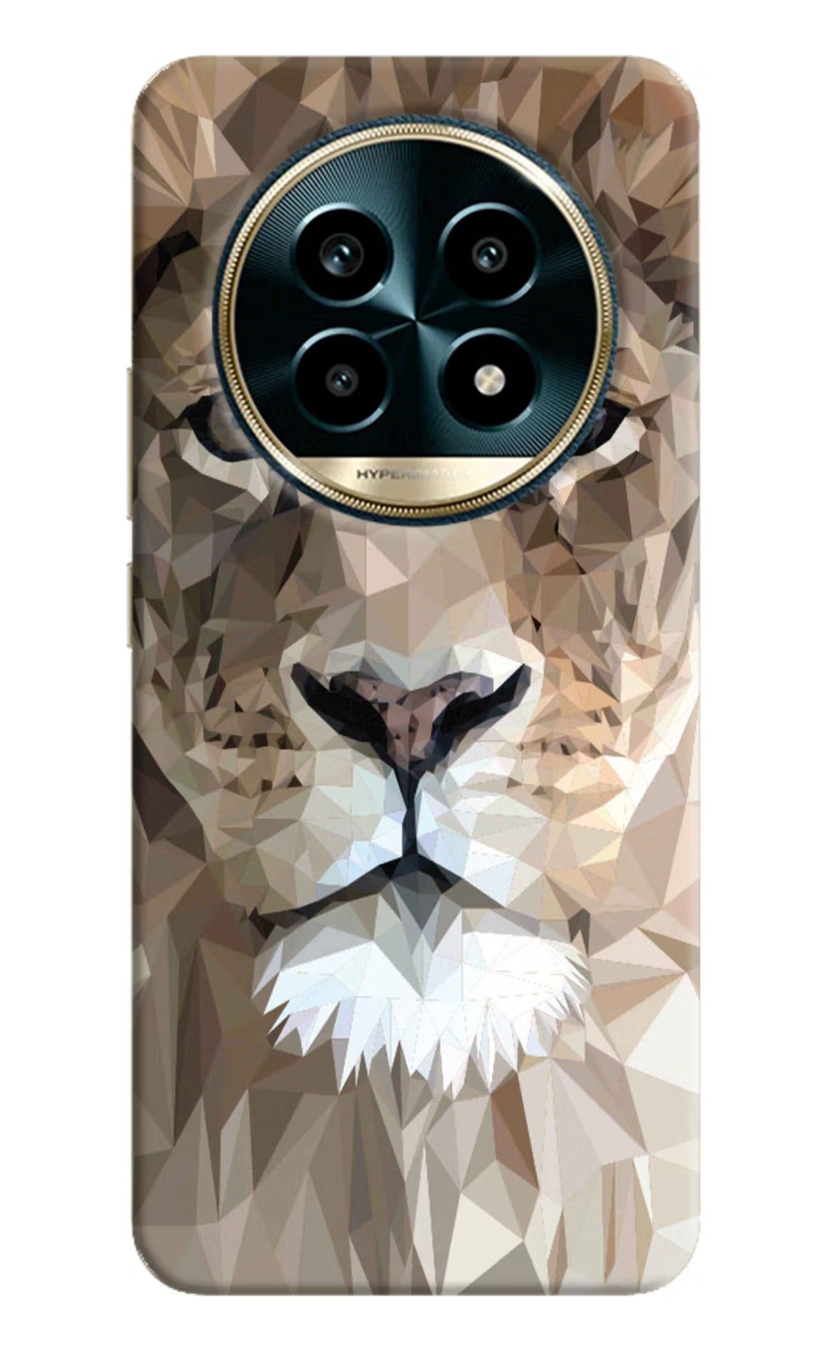 Lion Art Realme 13 Pro 5G Hard Case Back Cover by Casekaro