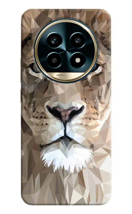 Lion Art Realme 13 Pro 5G Hard Case Back Cover by Casekaro