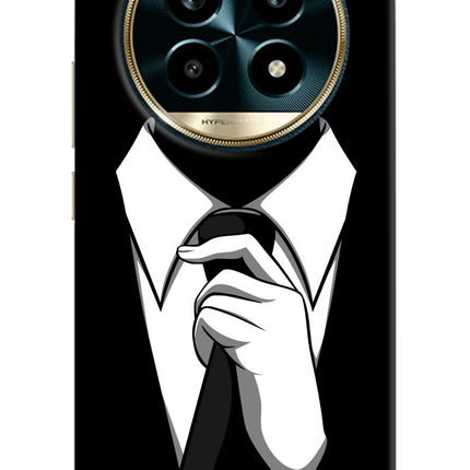 Black Tie Realme 13 Pro 5G Hard Case Back Cover by Casekaro