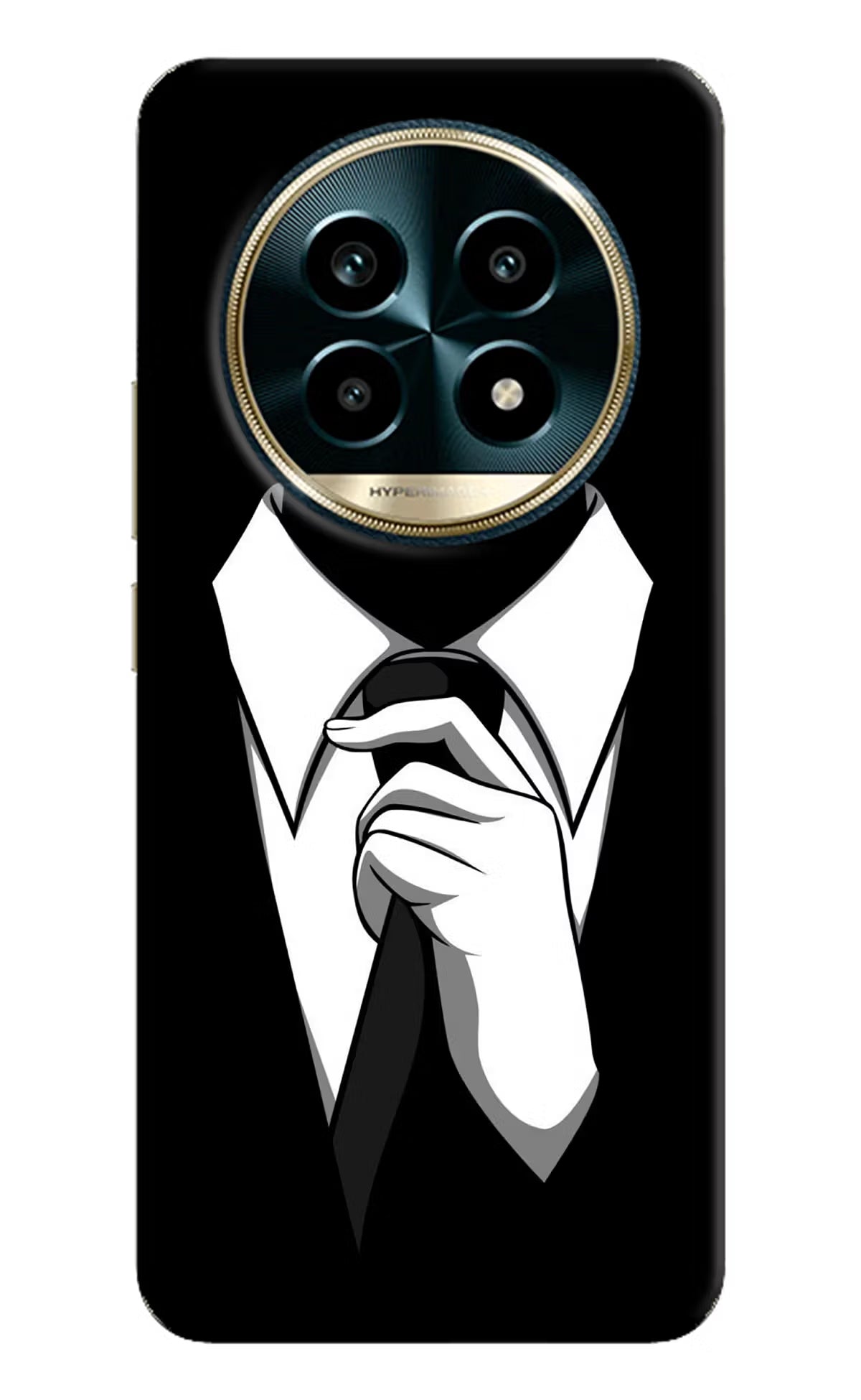 Black Tie Realme 13 Pro 5G Hard Case Back Cover by Casekaro