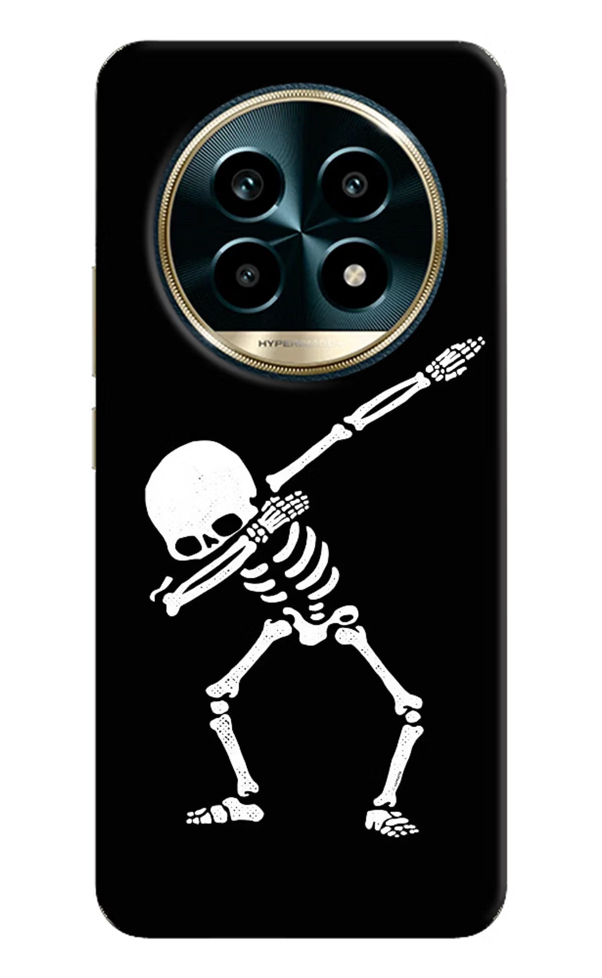 Dabbing Skeleton Art Realme 13 Pro 5G Hard Case Back Cover by Casekaro
