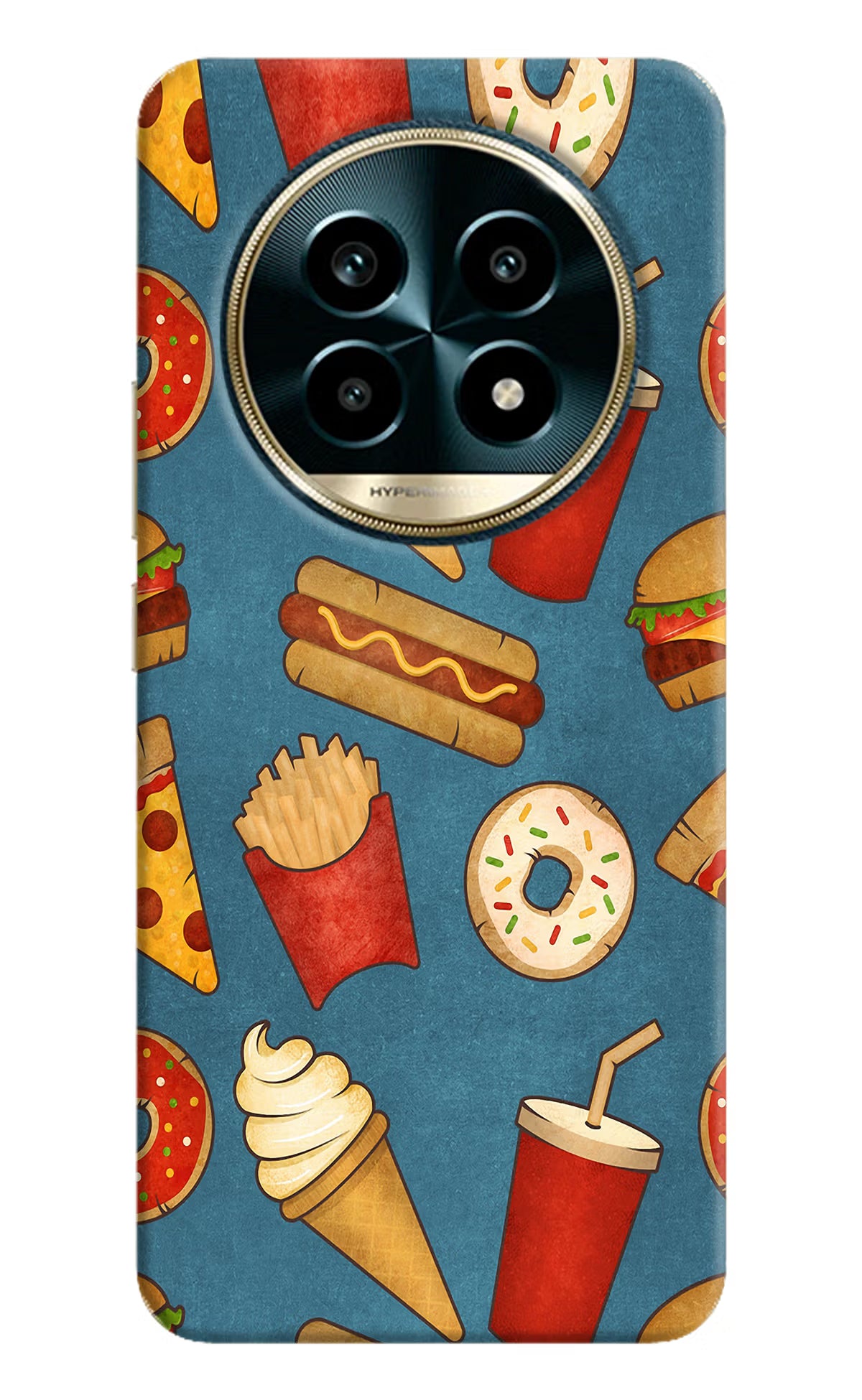 Foodie Realme 13 Pro 5G Hard Case Back Cover by Casekaro