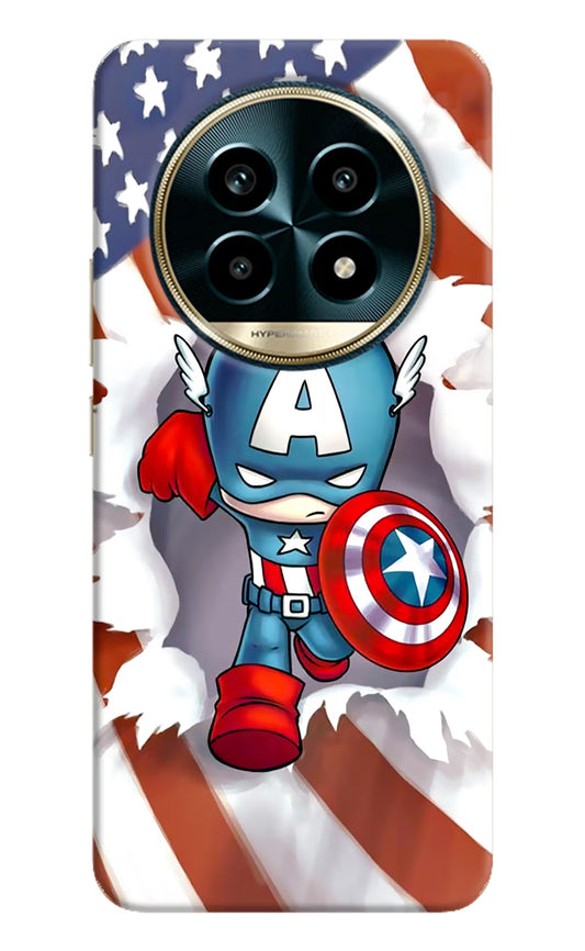 Captain America Realme 13 Pro 5G Hard Case Back Cover by Casekaro
