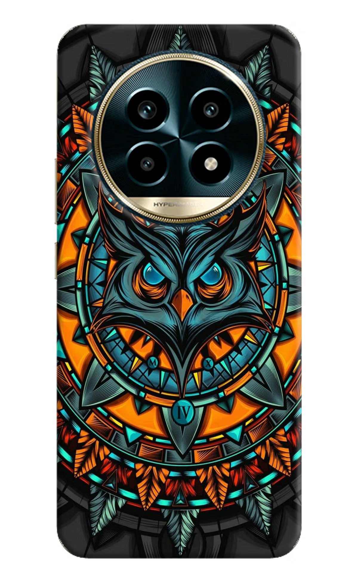 Angry Owl Art Realme 13 Pro 5G Hard Case Back Cover by Casekaro