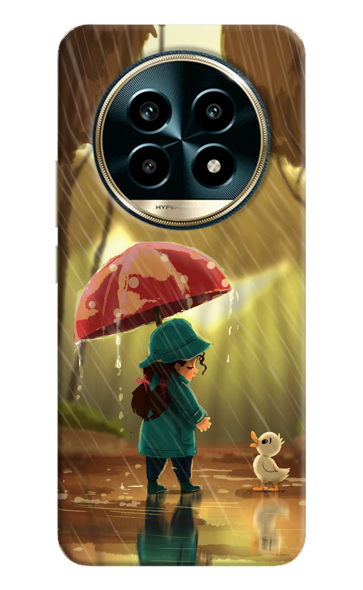 Rainy Day Realme 13 Pro 5G Hard Case Back Cover by Casekaro