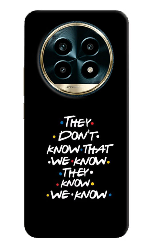 FRIENDS Dialogue Realme 13 Pro 5G Hard Case Back Cover by Casekaro