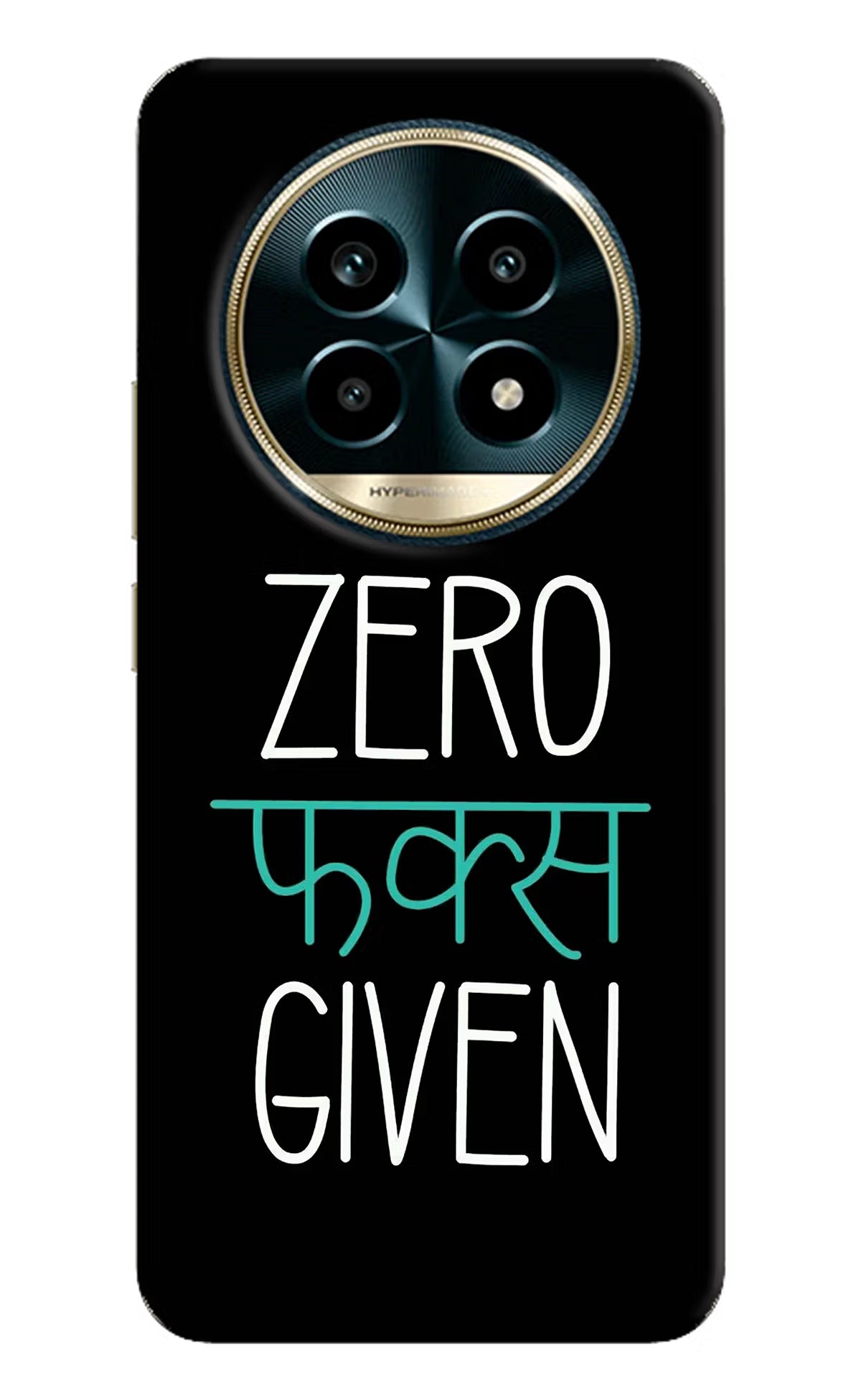 Zero Fucks Given Realme 13 Pro 5G Hard Case Back Cover by Casekaro
