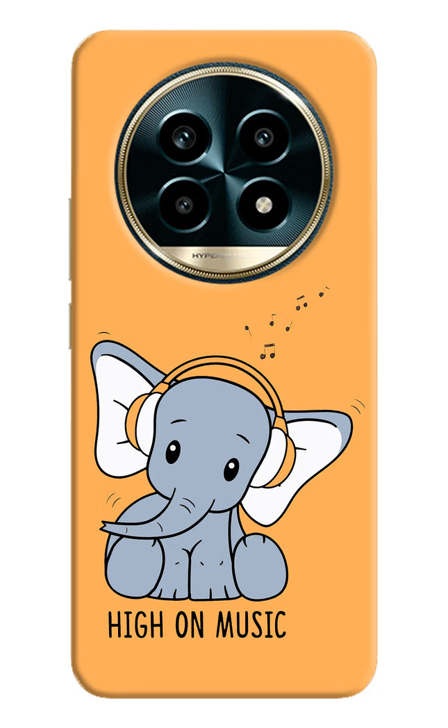 High On Music Realme 13 Pro 5G Hard Case Back Cover by Casekaro