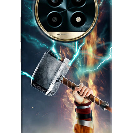 Thor Hammer Mjolnir Realme 13 Pro 5G Hard Case Back Cover by Casekaro