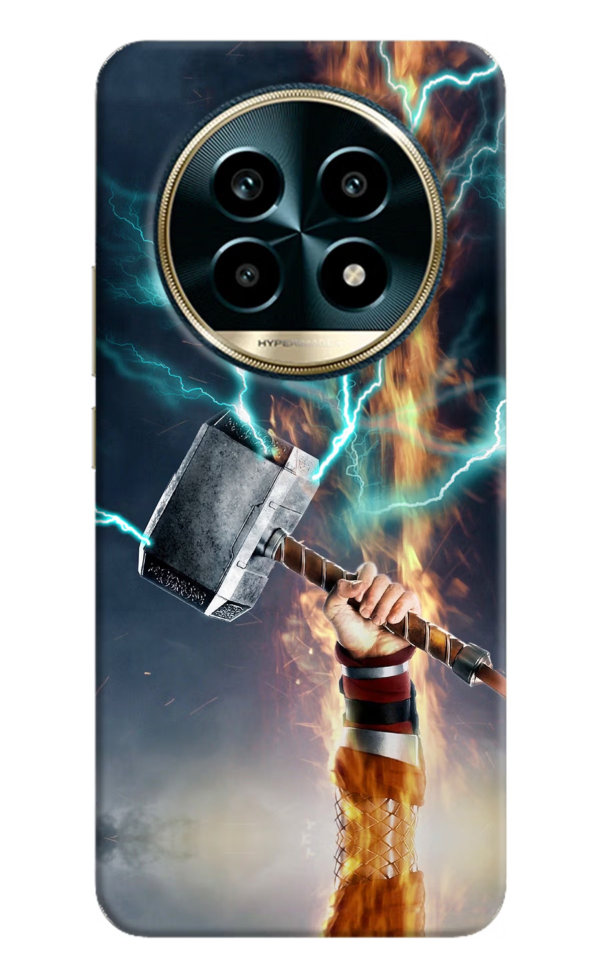 Thor Hammer Mjolnir Realme 13 Pro 5G Hard Case Back Cover by Casekaro