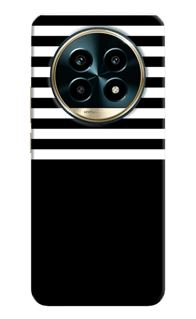 Black and White Print Realme 13 Pro 5G Hard Case Back Cover by Casekaro