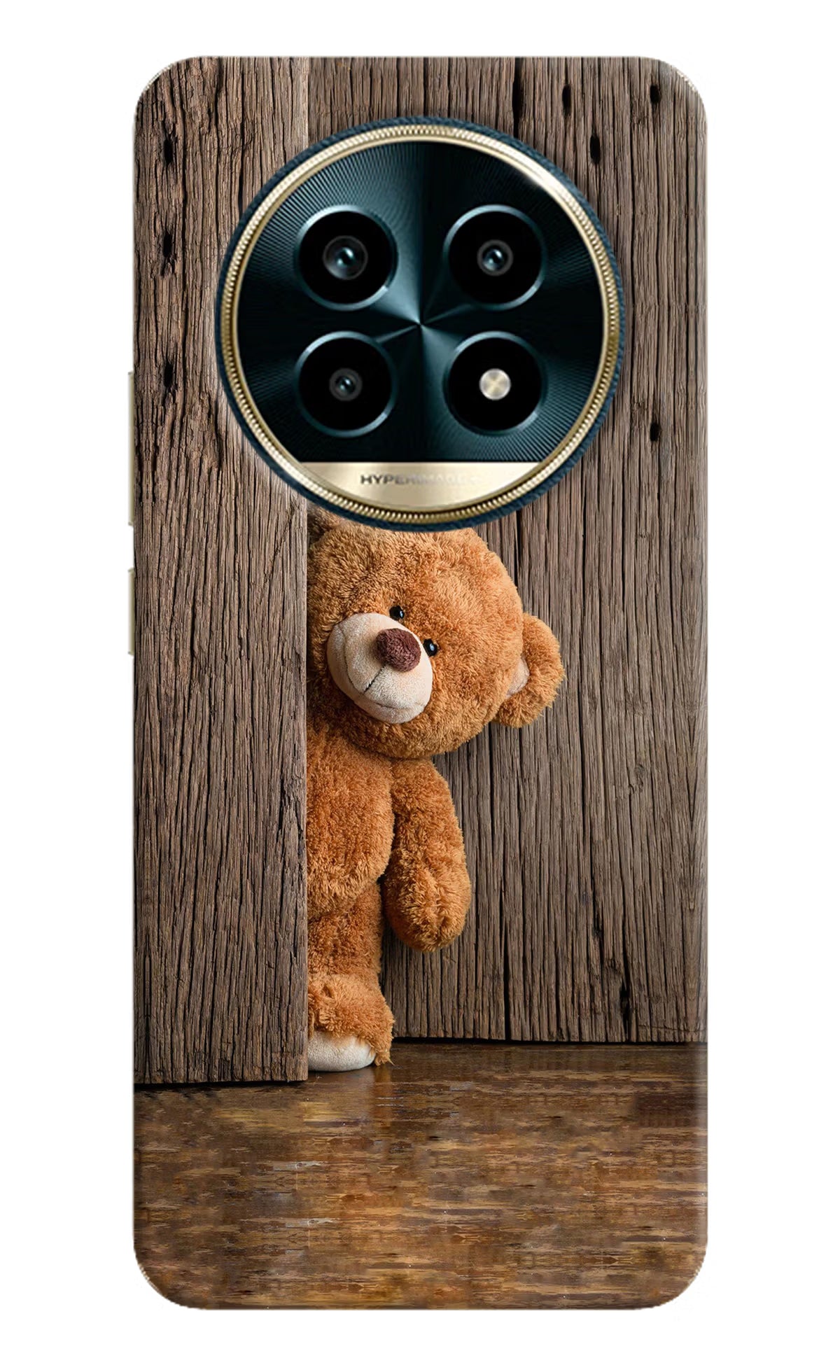 Teddy Wooden Realme 13 Pro 5G Hard Case Back Cover by Casekaro