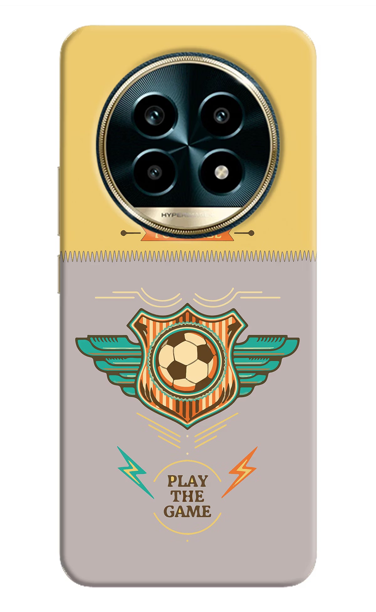 Football Realme 13 Pro 5G Hard Case Back Cover by Casekaro