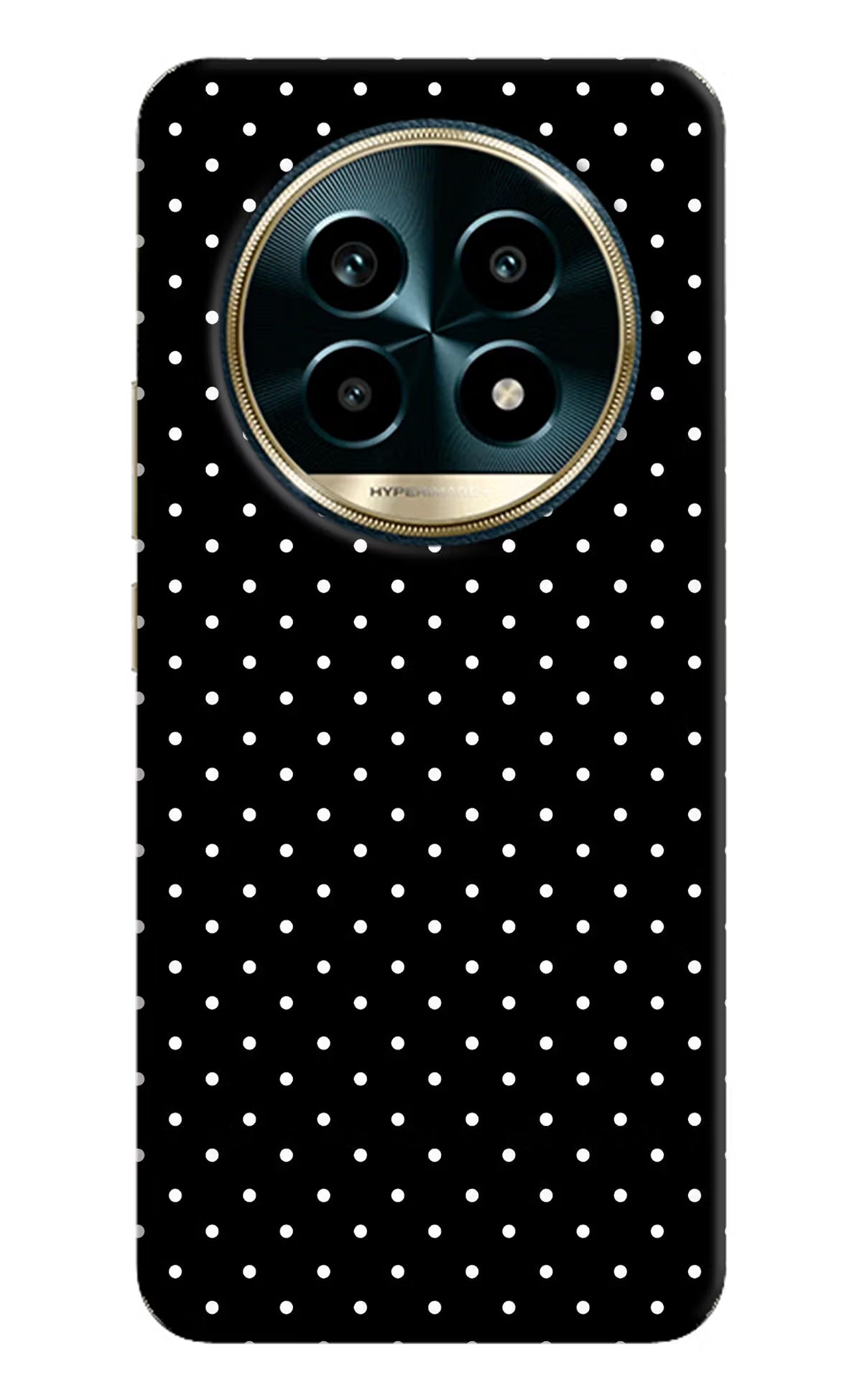 White Dots Realme 13 Pro 5G Hard Case Back Cover by Casekaro