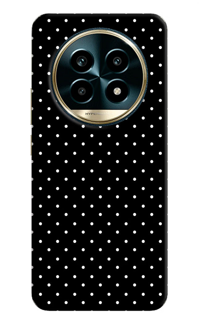 White Dots Realme 13 Pro 5G Hard Case Back Cover by Casekaro