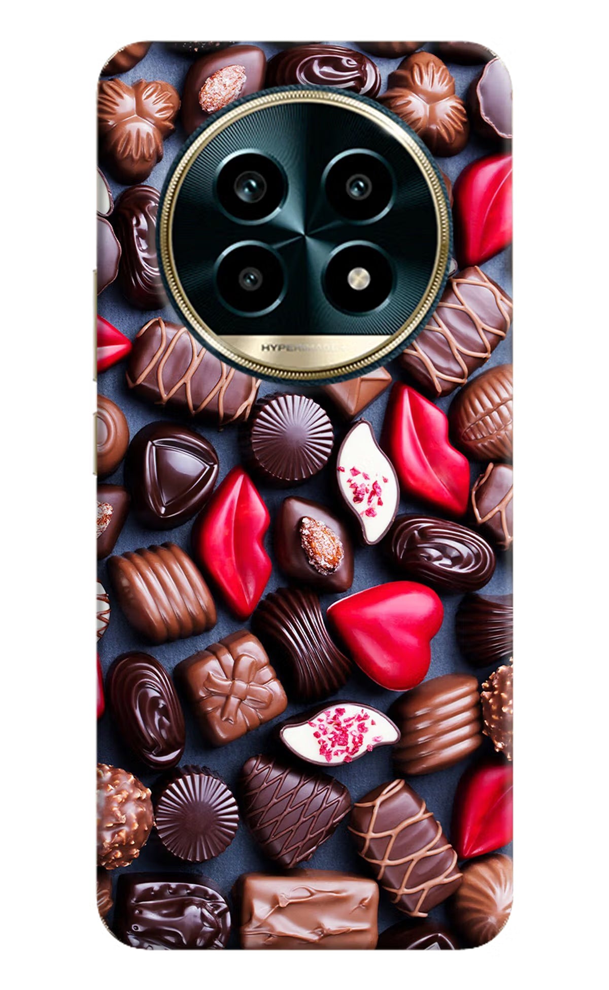 Chocolates Realme 13 Pro 5G Hard Case Back Cover by Casekaro