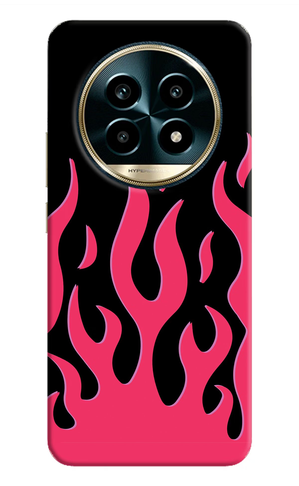 Fire Flames Realme 13 Pro 5G Hard Case Back Cover by Casekaro