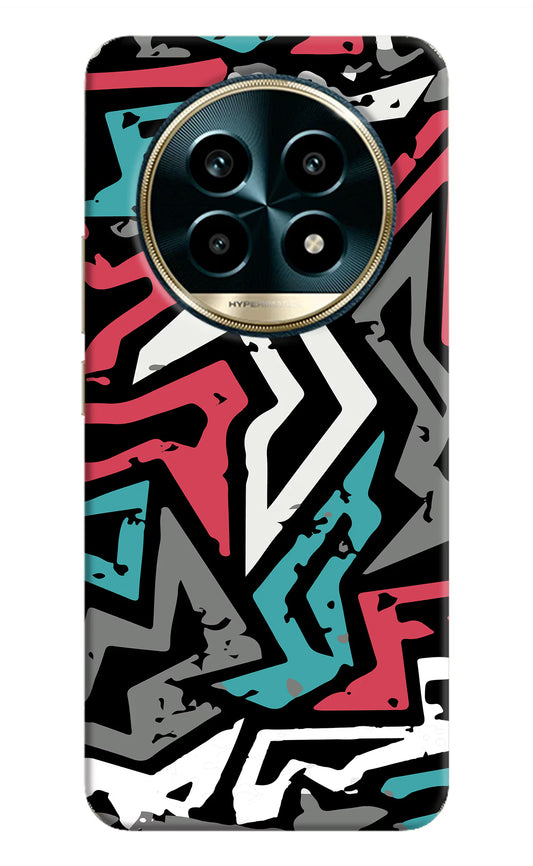 Geometric Graffiti Realme 13 Pro 5G Hard Case Back Cover by Casekaro