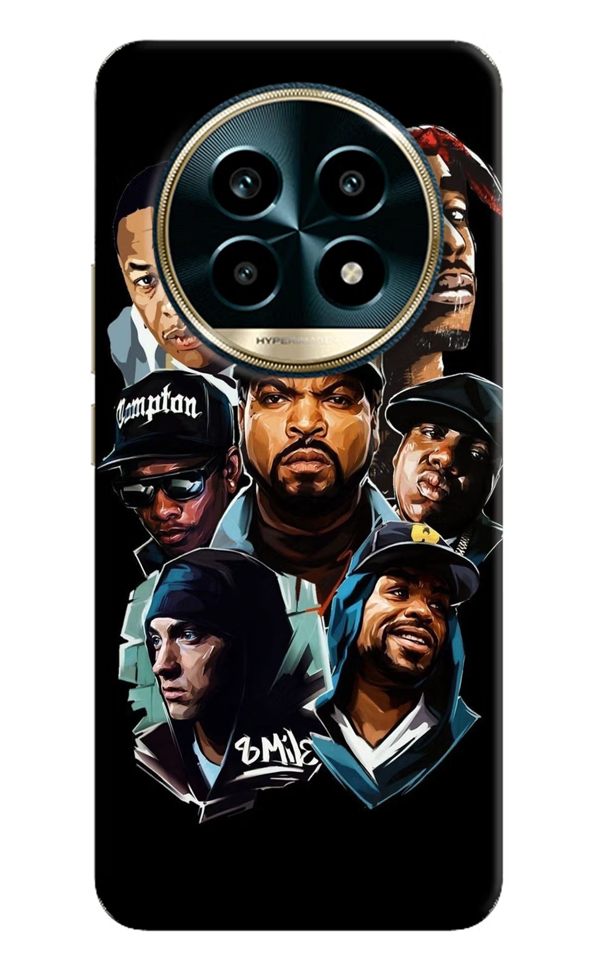 Rappers Realme 13 Pro 5G Hard Case Back Cover by Casekaro