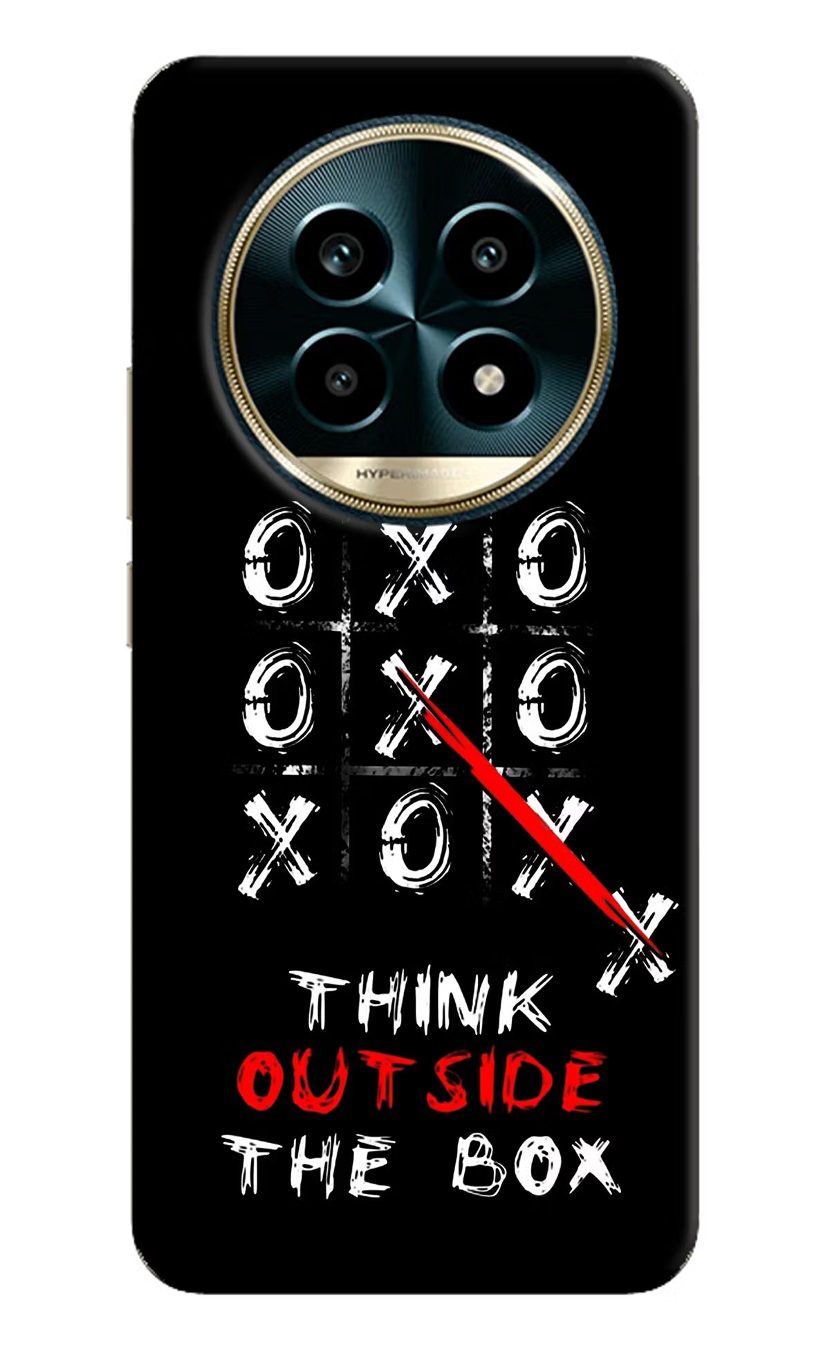 Think out of the BOX Realme 13 Pro 5G Hard Case Back Cover by Casekaro