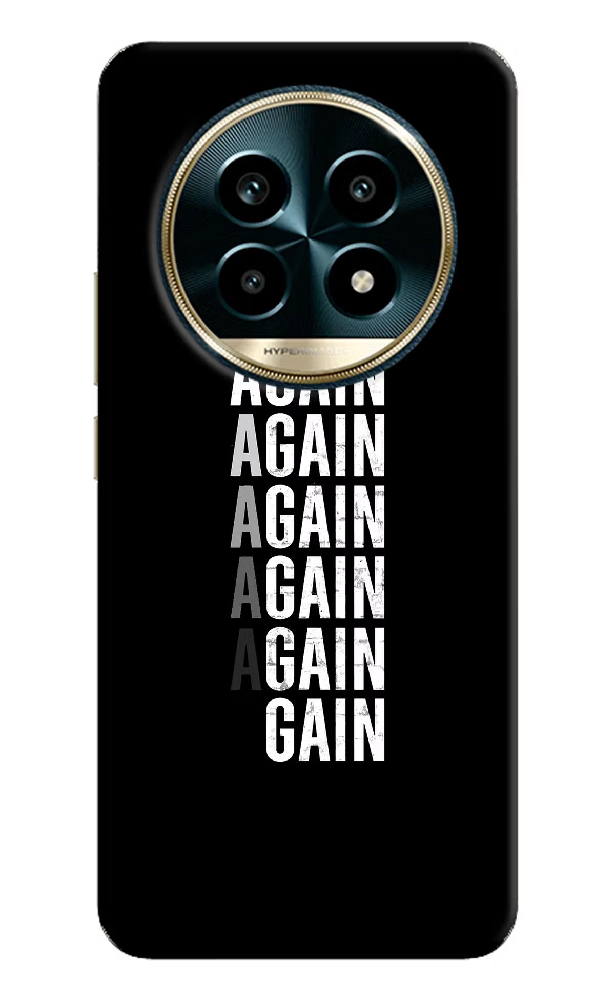 Again Again Gain Realme 13 Pro 5G Hard Case Back Cover by Casekaro