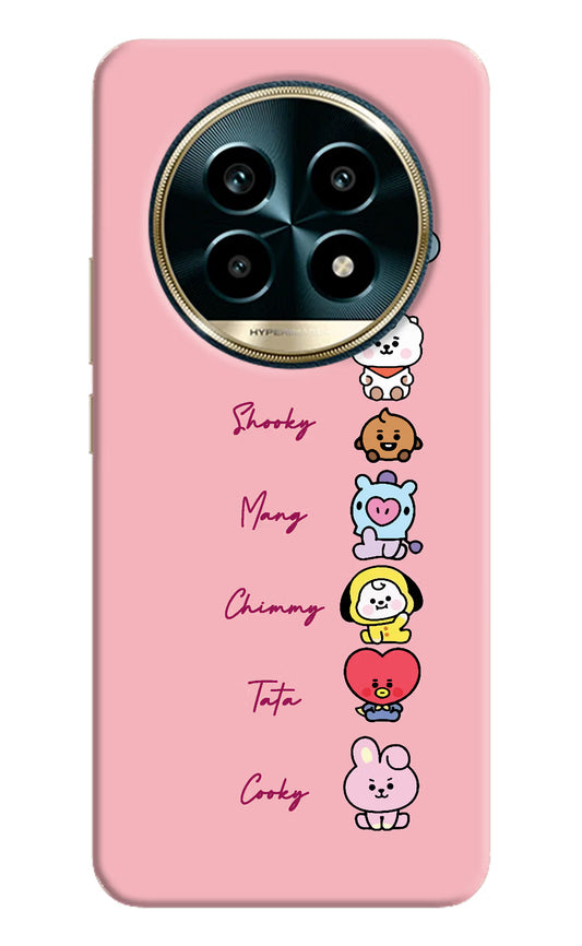 BTS names Realme 13 Pro 5G Hard Case Back Cover by Casekaro