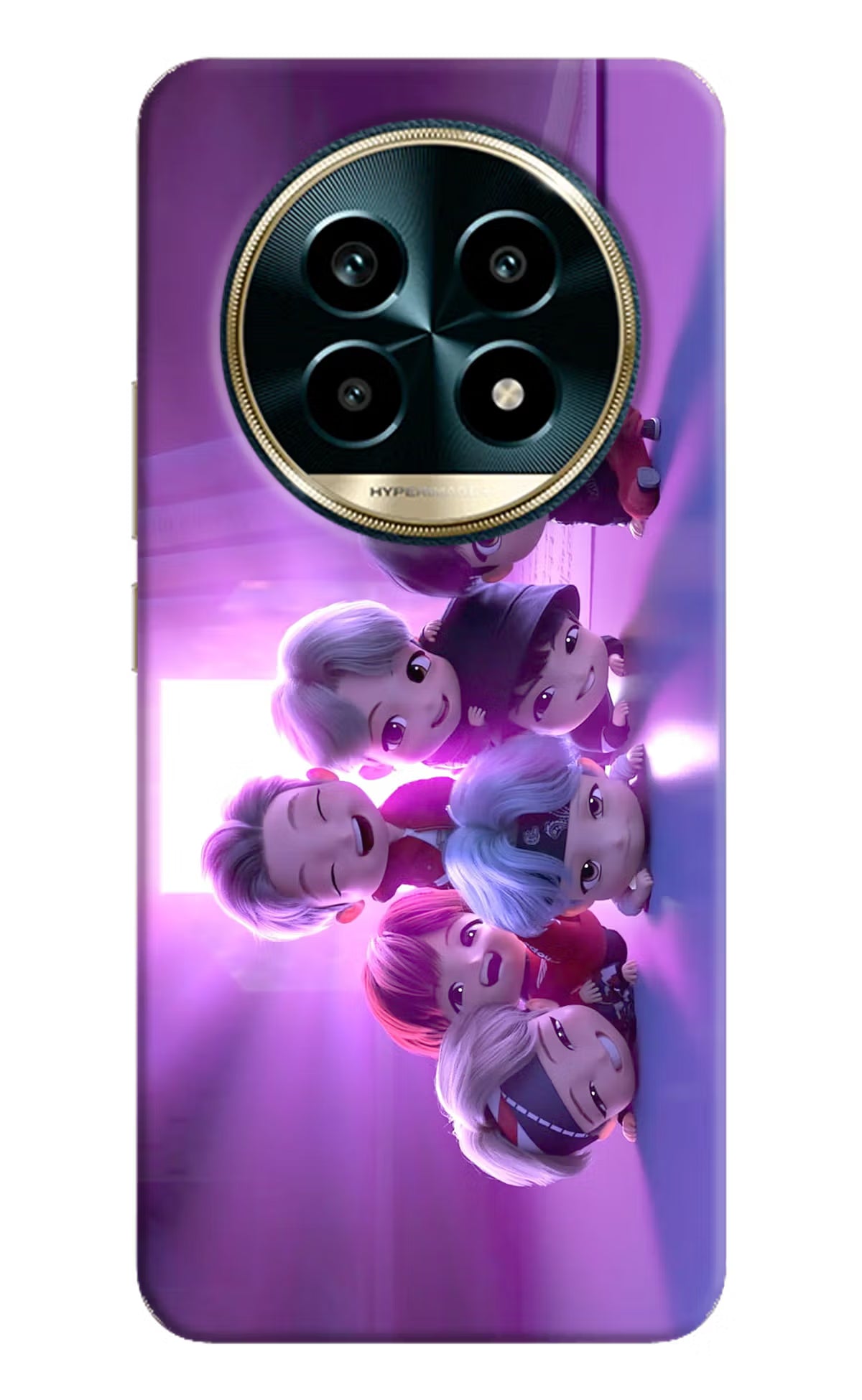 BTS Chibi Realme 13 Pro 5G Hard Case Back Cover by Casekaro