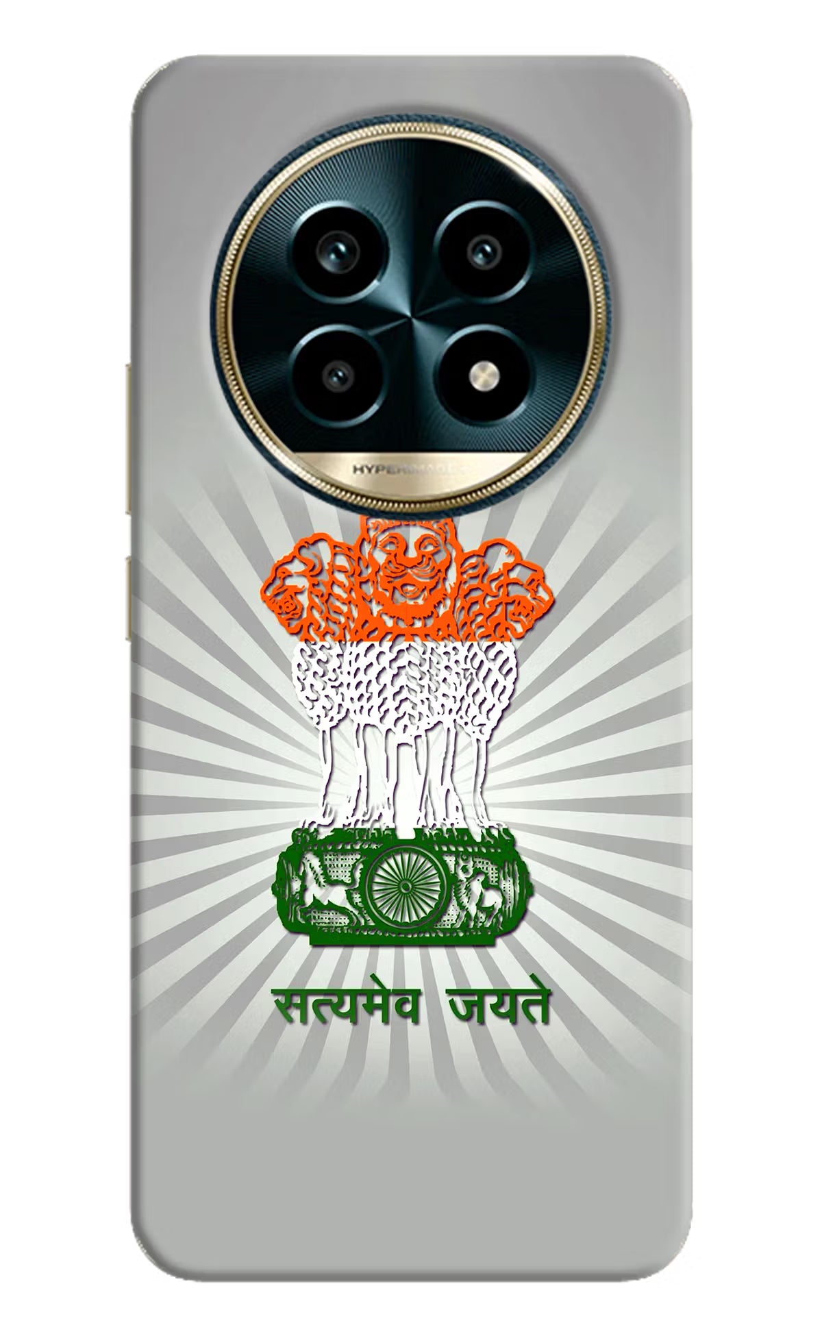 Satyamev Jayate Art Realme 13 Pro 5G Hard Case Back Cover by Casekaro