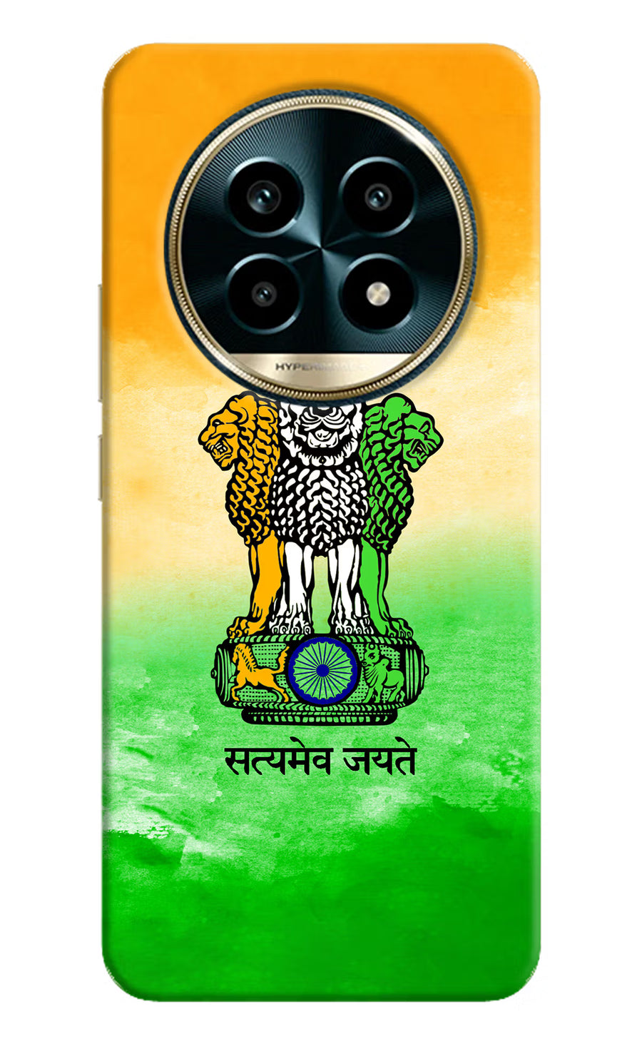 Satyamev Jayate Flag Realme 13 Pro 5G Back Cover, Hard case
