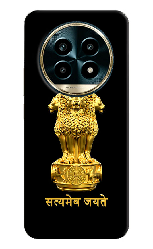 Satyamev Jayate Golden Realme 13 Pro 5G Hard Case Back Cover by Casekaro
