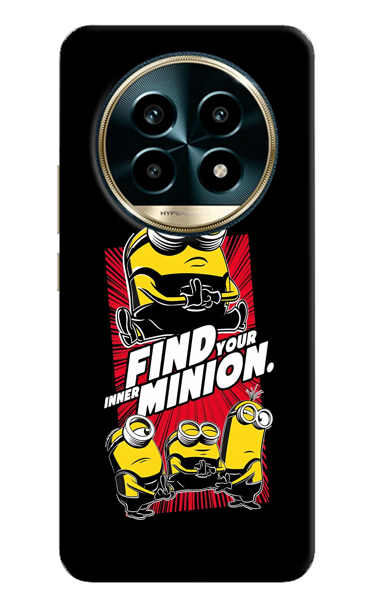 Find your inner Minion Realme 13 Pro 5G Hard Case Back Cover by Casekaro