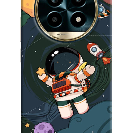 Cartoon Astronaut Realme 13 Pro 5G Hard Case Back Cover by Casekaro