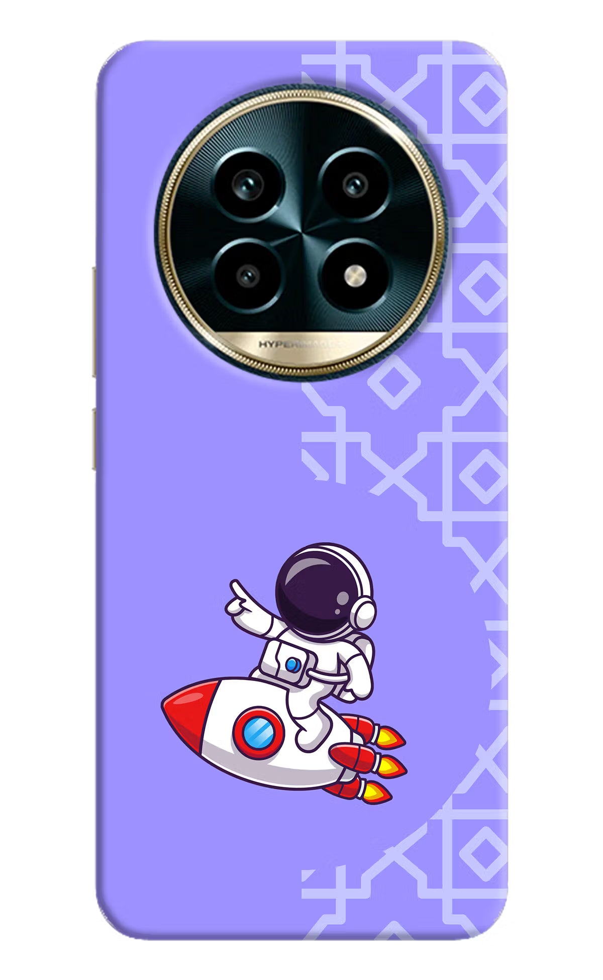 Cute Astronaut Realme 13 Pro 5G Hard Case Back Cover by Casekaro