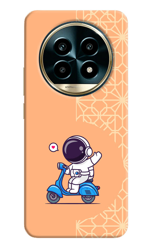 Cute Astronaut Riding Realme 13 Pro 5G Hard Case Back Cover by Casekaro