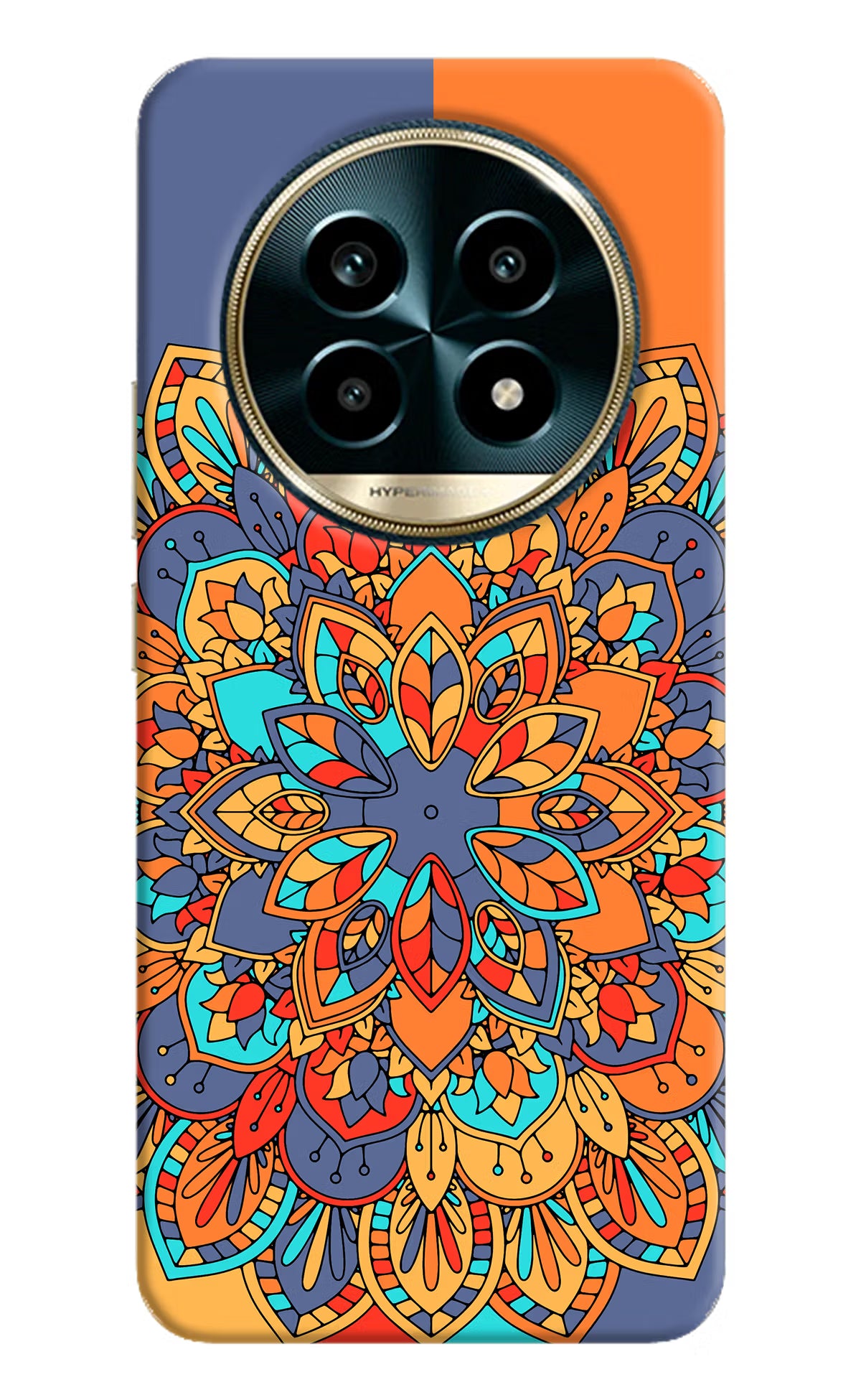 Color Mandala Realme 13 Pro 5G Hard Case Back Cover by Casekaro